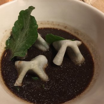 Barley Swine - Kohlrabi, chevre, root vegetable jus - New American Near Me - Austin, Texas Barley Swine - Kohlrabi, chevre, root vegetable jus - New American Near Me - Austin, Texas