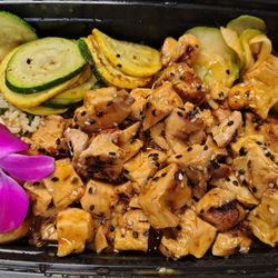 Battle Born Cafe- Nevada Legislative North Campus - Korean BBQ chicken bowl. Delicious!