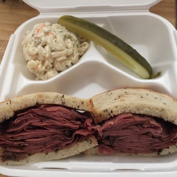 Kosher Bite - Pastrami with Potato Salad! - Delis Near Me - Laguna Hills, California