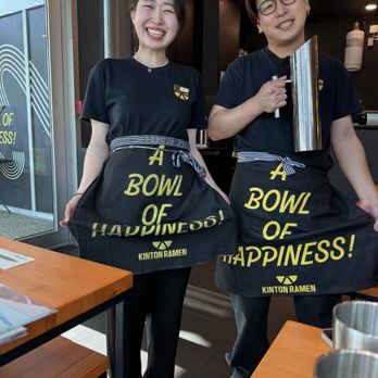 Kinton Ramen - Service with a smile - Ramen Near Me - Burnaby, British Columbia