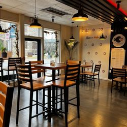 Fish Delish - Tables and counter height seating