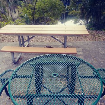 Mann-Wagnon Memorial Park - Picnic tables at the river's edge. Eat lunch or be eaten for lunch by a gator. The choice is yours. - Parks Near Me - Tampa, Florida Mann-Wagnon Memorial Park - Picnic tables at the river's edge. Eat lunch or be eaten for lunch by a gator. The choice is yours. - Parks Near Me - Tampa, Florida
