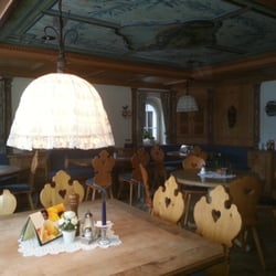 Hotel Alpengasthof Löwen - Die Stube hinter der Feuerstelle...