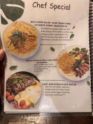 Menu photo 7 Saigon Corner Restaurant Las Vegas, NV