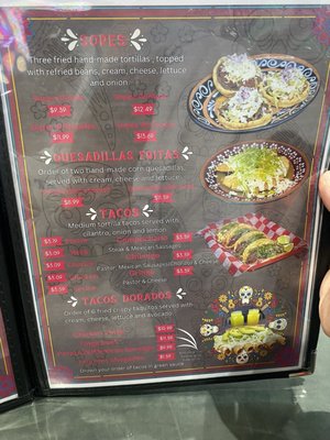 Menu photo 6 Mexico City Kitchen Speedway, IN