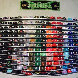 Justfitteds - Our great Fitted Wall with more than 80% Shop Exclusive Caps!