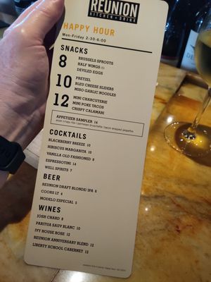 Menu photo 5 Reunion Kitchen + Drink Anaheim, CA