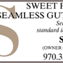 Photo of Sweet Peaks Seamless Gutters