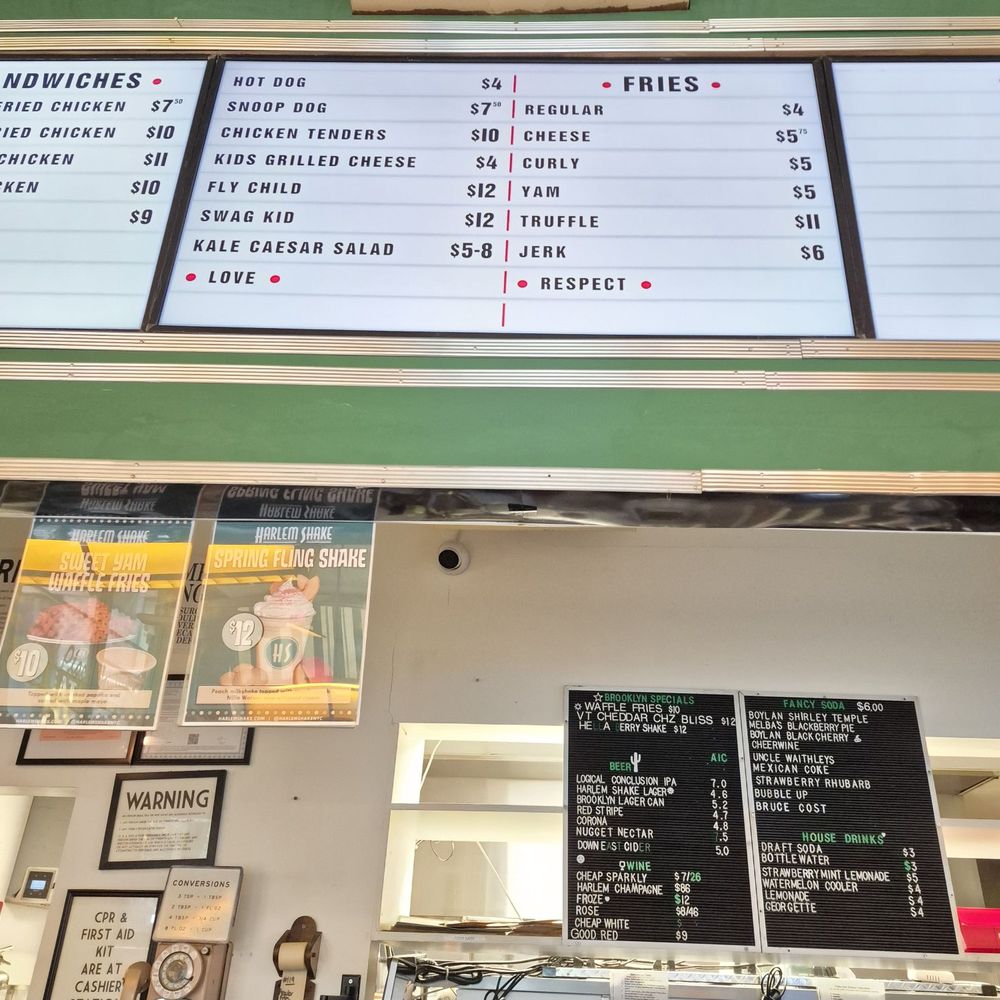 Harlem Shake - Menu - American Near Me - Brooklyn, New York Harlem Shake - Menu - American Near Me - Brooklyn, New York