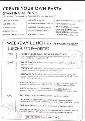 Menu photo 2 Olive Garden Italian Restaurant Laurel, MD Menu photo 2 Olive Garden Italian Restaurant Laurel, MD