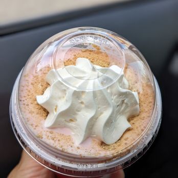 Fast Eddie's - Top view of my strawberry shortcake wildshake - Fast Food Near Me - Cambridge, Ontario Fast Eddie's - Top view of my strawberry shortcake wildshake - Fast Food Near Me - Cambridge, Ontario