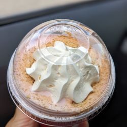 Fast Eddie's - Top view of my strawberry shortcake wildshake