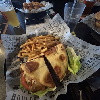 Boulder Tap House - Chicken Avocado Sandwich - Sports Bars Near Me - Baxter, Minnesota