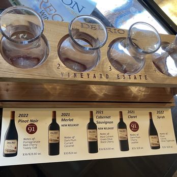 Del Rio Vineyards - Loved the Pinot Noir & Claret but they were all really exceptional - Wine Tasting Room Near Me - Gold Hill, Oregon Del Rio Vineyards - Loved the Pinot Noir & Claret but they were all really exceptional - Wine Tasting Room Near Me - Gold Hill, Oregon