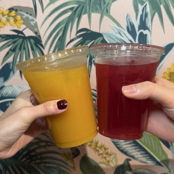 Ban Ban Shop - Mango Pineapple Cooler, Hibiscus Lemonade - Salad Near Me - New York, New York