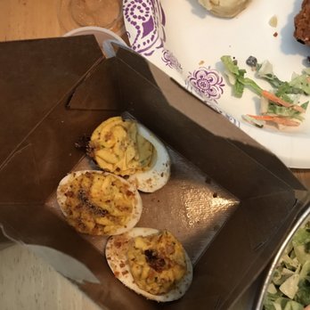 The Crack Shack - Deviled eggs to go - New American Near Me - Encinitas, California