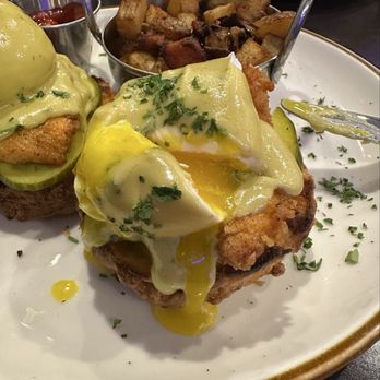 Twisted Fork Brunch Company - Fried chicken eggs Benedict - Breakfast & Brunch Near Me - Bellmore, New York Twisted Fork Brunch Company - Fried chicken eggs Benedict - Breakfast & Brunch Near Me - Bellmore, New York