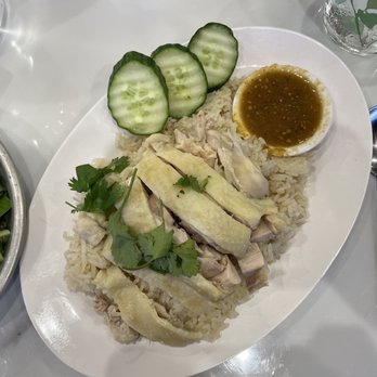 All Rice Thai - All Rice No. 1 - Khao Mun Gai Garlic Butter Rice | Poached Chicken - Thai Near Me - Alexandria, Virginia All Rice Thai - All Rice No. 1 - Khao Mun Gai Garlic Butter Rice | Poached Chicken - Thai Near Me - Alexandria, Virginia