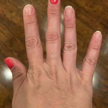 Sophia Nail & Spa - Powder gel manicure after 9 days - Nail Salons Near Me - Glen Cove, New York Sophia Nail & Spa - Powder gel manicure after 9 days - Nail Salons Near Me - Glen Cove, New York
