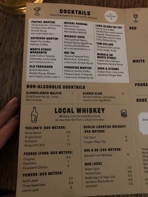 Menu photo 5 Lucky's Dublin, D Menu photo 5 Lucky's Dublin, D