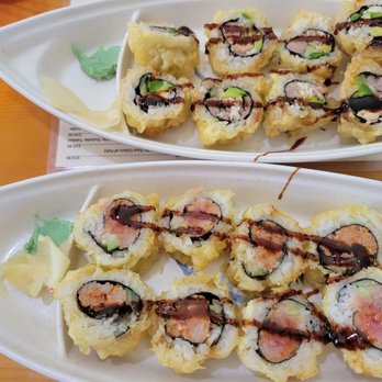 Arctic Sushi - 2 different ones from the fried - Japanese Near Me - Anchorage, Alaska