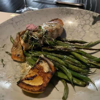 West Restaurant & Lounge - Lemon dill salmon - New American Near Me - Los Angeles, California