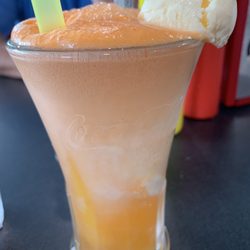 Schultze's Old Fashioned Soda Shop - Behold the Orange Cream Float