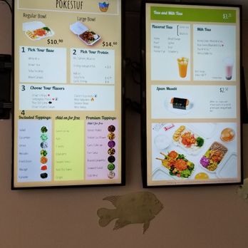 Pokestuf - Menu - Hawaiian Near Me - Alhambra, California