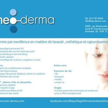 Neo Derma - Medical Spas Near Me - Montreal, Quebec Neo Derma - Medical Spas Near Me - Montreal, Quebec