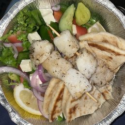 Halibut Kebob Halibut Kebob