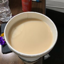 Where's the steamed milk? Froth? Bleh... Where's the steamed milk? Froth? Bleh...