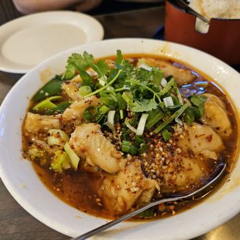 Hunan Chef - Boiled Fish in chili oil - Chinese Near Me - Pleasanton, California Hunan Chef - Boiled Fish in chili oil - Chinese Near Me - Pleasanton, California