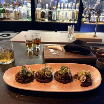 Brick - Octopus and Pork Rind Sopes - Steakhouses Near Me - Guadalajara, JAL