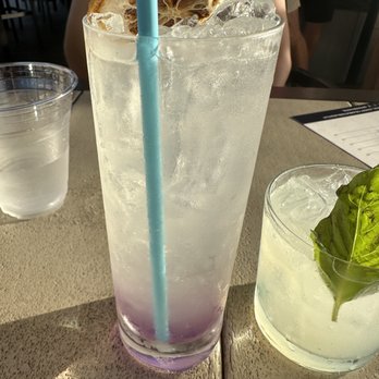 Hi-Fi Rooftop Bar - We started with the cool cat and the Fenway sunset - Cocktail Bars Near Me - Dunedin, Florida