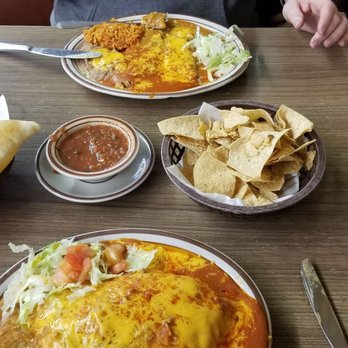 Jerry's Cafe - Stuffed sopaipiila & a #3 combination - New Mexican Cuisine Near Me - Gallup, New Mexico