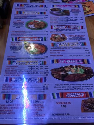 Menu photo 7 Senor Donkey South Padre Island, TX