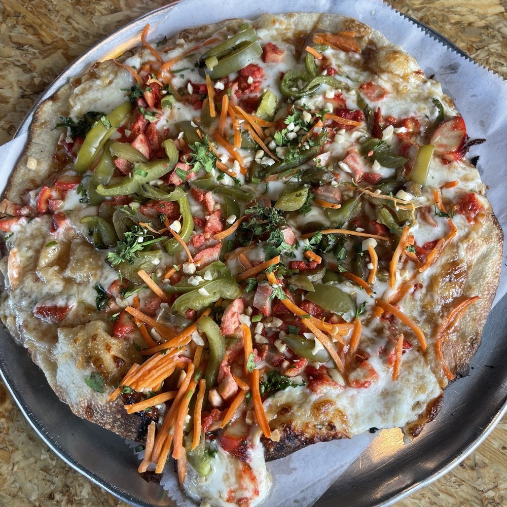 Curry Pizza - Tikka Masala (Personal) - Pizza Near Me - West Valley City, Utah Curry Pizza - Tikka Masala (Personal) - Pizza Near Me - West Valley City, Utah