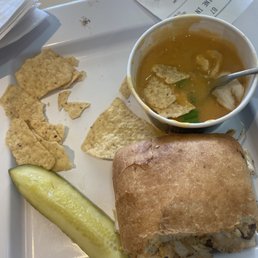 Two big pieces were on top and those crumbs were underneath. See were I added the chicken. Two big pieces were on top and those crumbs were underneath. See were I added the chicken.