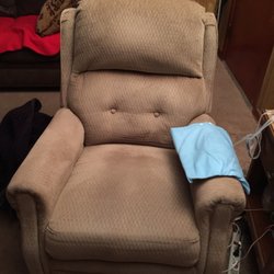 Warehouse Furniture - Our recliner.