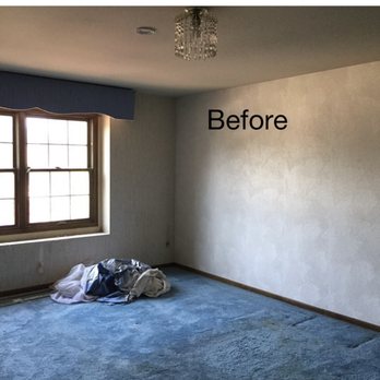 Zed Properties and Renovations - Bedroom before picture. Pulled out carpet, wallpaper - Handyman Near Me Zed Properties and Renovations - Bedroom before picture. Pulled out carpet, wallpaper - Handyman Near Me