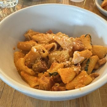 North Italia - Spicy Rigatoni Vodka - DELICIOUS - Italian Near Me - Leawood, Kansas