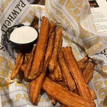 P.J. Whelihan's Pub + Restaurant - Horsham - Sweet Potato Fries with Horseradish Sauce - Sports Bars Near Me - Horsham, Pennsylvania P.J. Whelihan's Pub + Restaurant - Horsham - Sweet Potato Fries with Horseradish Sauce - Sports Bars Near Me - Horsham, Pennsylvania