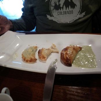 Aji Peruvian Restaurant - Mini Empanadas. Try the chicken ones. They're the best! - Peruvian Near Me - Ooltewah, Tennessee Aji Peruvian Restaurant - Mini Empanadas. Try the chicken ones. They're the best! - Peruvian Near Me - Ooltewah, Tennessee