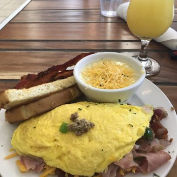 SunnySide Cafe - The Werks (GF) with a side of Applewood smoked Bacon - Breakfast & Brunch Near Me - Clemson, South Carolina SunnySide Cafe - The Werks (GF) with a side of Applewood smoked Bacon - Breakfast & Brunch Near Me - Clemson, South Carolina