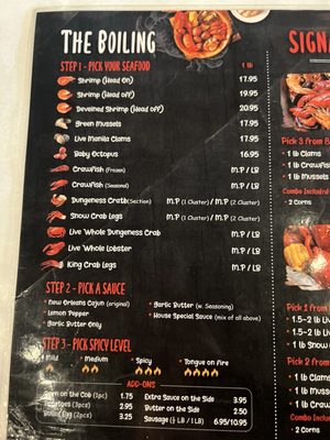 Menu photo 8 Cajun Crack'n Milpitas, CA