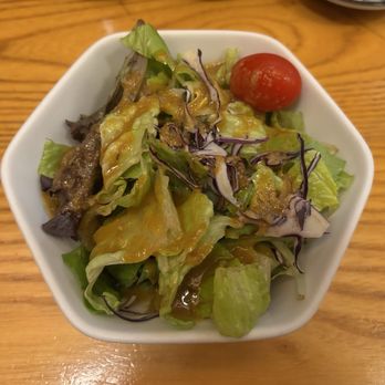 Wasabi Japanese Restaurant - House salad (with sushi entree) - Japanese Near Me - Ridgewood, New Jersey