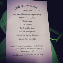 Mason Ridge Elementary School - Celebration program.