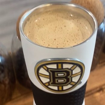 North Koffee - Hot Latte in my personal travel cup - Coffee Roasteries Near Me - North Kingstown, Rhode Island