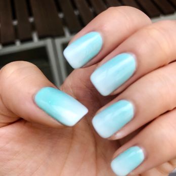 OMG My Nails - Ombre sea blue by Lauren - Nail Salons Near Me - Fairfax, Virginia OMG My Nails - Ombre sea blue by Lauren - Nail Salons Near Me - Fairfax, Virginia