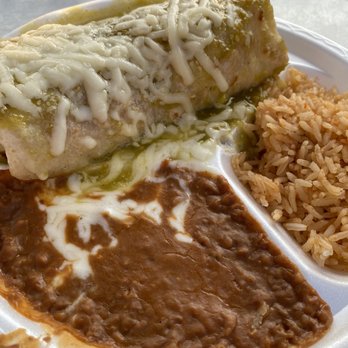 El Mexiquense Grill - Smothered Chile verde burrito - Mexican Near Me - Lehi, Utah